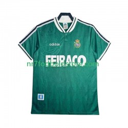 Trøje Deportivo de La Coruna Retro Mænd Udebane Fodboldsæt 1999 Kortærmet
