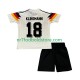 Tyskland Trøje Klinsmann 18 1990 Retro Børn Hjemmebane Fodboldsæt Kortærmet