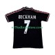 Manchester United Trøje Beckham 7 Retro Mænd 3. Valg Fodboldsæt 1998 1999 Kortærmet