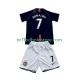 Manchester United Trøje Cristiano Ronaldo 7 2007 Retro Børn Udebane Fodboldsæt 2008 Kortærmet