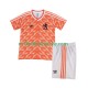 Holland Trøje 1988 Retro Børn Hjemmebane Fodboldsæt Kortærmet