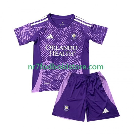 Orlando City SC Trøje Børn Hjemmebane Fodboldsæt 2025 Kortærmet