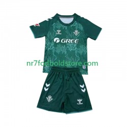 Real Betis Trøje Sustainability Børn Hjemmebane Fodboldsæt 2024-2025 Kortærmet