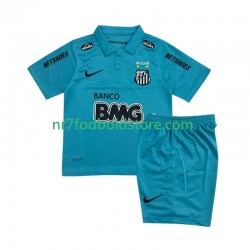 Santos FC Trøje 2012 Retro Børn 3. Valg Fodboldsæt 2011 Kortærmet