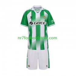 Real Betis Trøje Børn Hjemmebane Fodboldsæt 2026-2027 Kortærmet