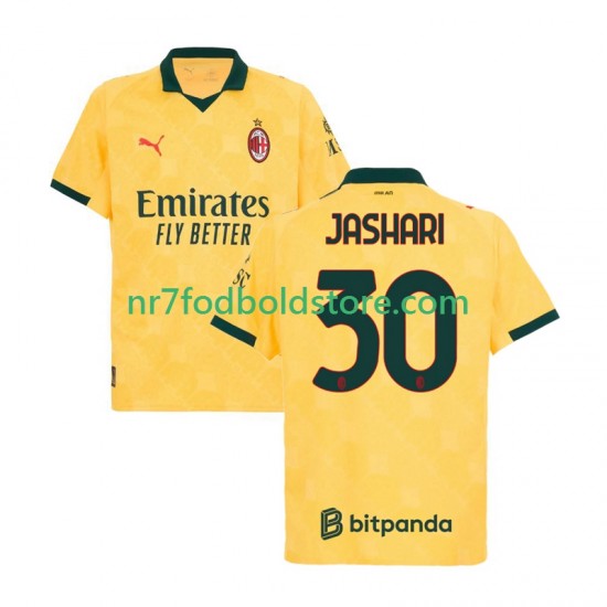 AC Milan Trøje Ardon Jashari 30 Mænd 3. Valg Fodboldsæt 2025-2026 Kortærmet