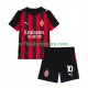 AC Milan Trøje Rafael Leao 10 Børn Hjemmebane Fodboldsæt 2025-2026 Kortærmet
