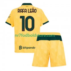 AC Milan Trøje Rafael Leao 10 Børn 3. Valg Fodboldsæt 2025-2026 Kortærmet