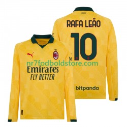 AC Milan Trøje Rafael Leao 10 Mænd 3. Valg Fodboldsæt 2025-2026 Langærmet