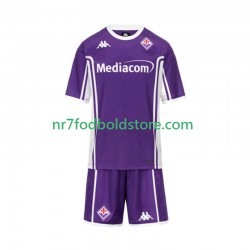 Fiorentina Trøje Børn Hjemmebane Fodboldsæt 2025-2026 Kortærmet