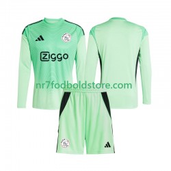 AFC Ajax Trøje Målmand Børn Hjemmebane Fodboldsæt 2025-2026 Langærmet