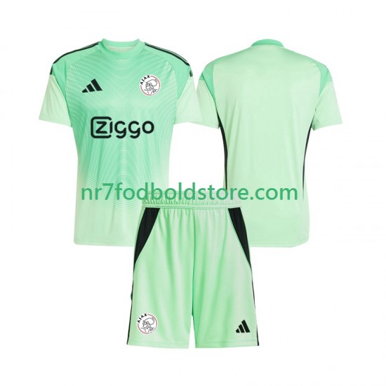 AFC Ajax Trøje Målmand Børn Hjemmebane Fodboldsæt 2025-2026 Kortærmet