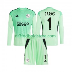 AFC Ajax Trøje Vitezslav Jaros 1 Målmand Børn Hjemmebane Fodboldsæt 2025-2026 Langærmet