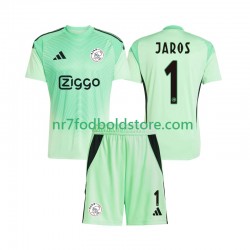 AFC Ajax Trøje Vitezslav Jaros 1 Målmand Børn Hjemmebane Fodboldsæt 2025-2026 Kortærmet
