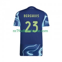 AFC Ajax Trøje Steven Berghuis 23 Mænd Udebane Fodboldsæt 2025-2026 Kortærmet