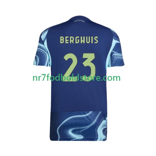 AFC Ajax Trøje Steven Berghuis 23 Mænd Udebane Fodboldsæt 2025-2026 Kortærmet