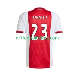 AFC Ajax Trøje Steven Berghuis 23 Mænd Hjemmebane Fodboldsæt 2025-2026 Kortærmet