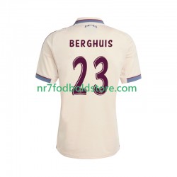 AFC Ajax Trøje Steven Berghuis 23 Mænd 3. Valg Fodboldsæt 2025-2026 Kortærmet