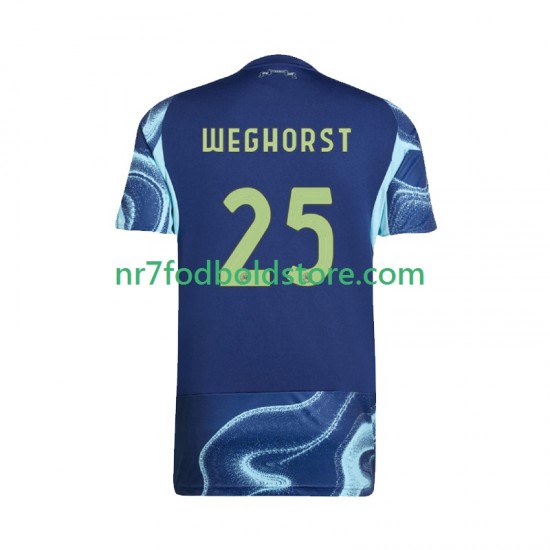 AFC Ajax Trøje Wout Weghorst 25 Mænd Udebane Fodboldsæt 2025-2026 Kortærmet