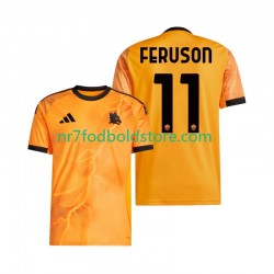 AS Roma Trøje Evan Ferguson 11 Mænd Udebane Fodboldsæt 2025-2026 Kortærmet