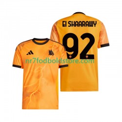 AS Roma Trøje Stephan El Shaarawy 92 Mænd Udebane Fodboldsæt 2025-2026 Kortærmet