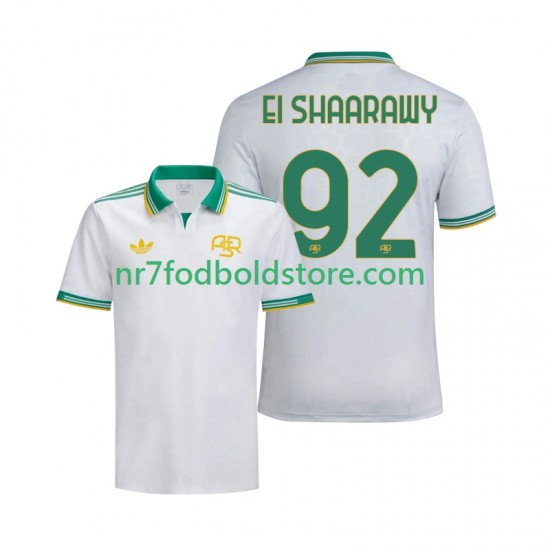 AS Roma Trøje Stephan El Shaarawy 92 Mænd 3. Valg Fodboldsæt 2025-2026 Kortærmet