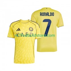 Trøje Al Nassr Cristiano Ronaldo 7 Mænd Hjemmebane Fodboldsæt 2025-2026 Kortærmet