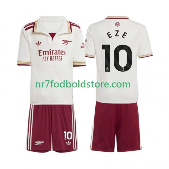 Arsenal Trøje Eberechi Eze 10 Børn 3. Valg Fodboldsæt 2025-2026 Kortærmet
