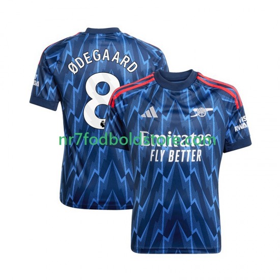 Arsenal Trøje Martin Odegaard 8 Mænd Udebane Fodboldsæt 2025-2026 Kortærmet