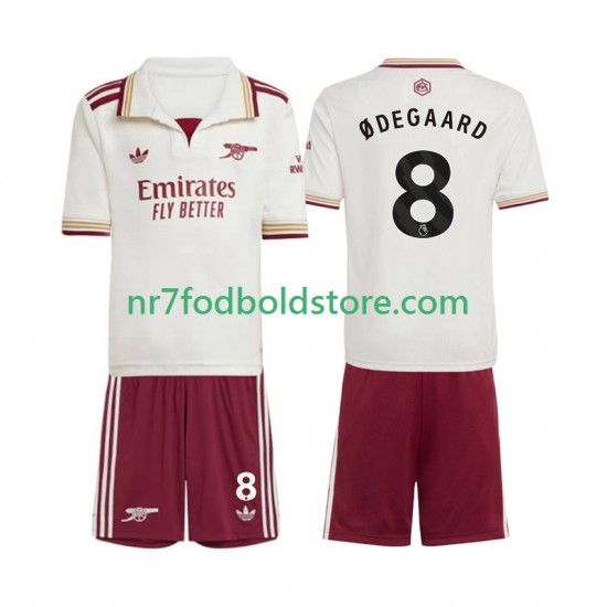Arsenal Trøje Martin Odegaard 8 Børn 3. Valg Fodboldsæt 2025-2026 Kortærmet