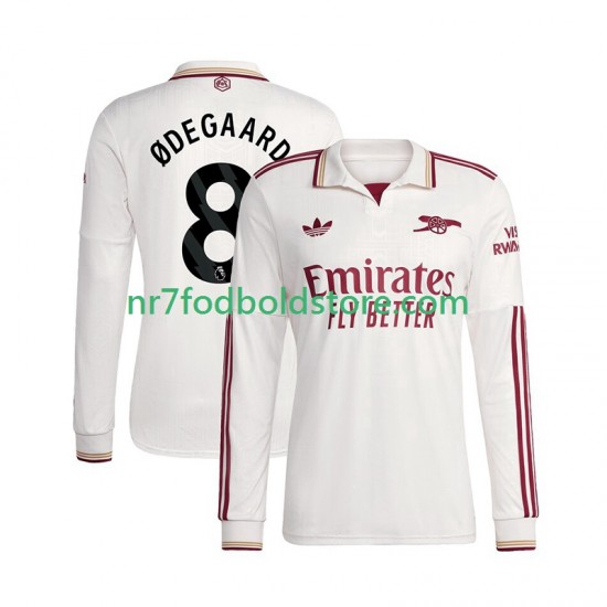 Arsenal Trøje Martin Odegaard 8 Mænd 3. Valg Fodboldsæt 2025-2026 Langærmet
