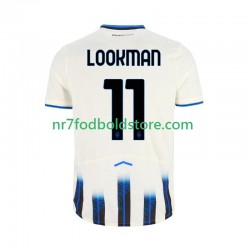 Atalanta Trøje Ademola Lookman 11 Mænd Udebane Fodboldsæt 2025-2026 Kortærmet