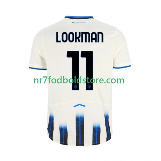 Atalanta Trøje Ademola Lookman 11 Mænd Udebane Fodboldsæt 2025-2026 Kortærmet
