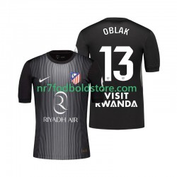 Atlético Madrid Trøje Jan Oblak 13 Målmand Mænd Udebane Fodboldsæt 2025-2026 Kortærmet