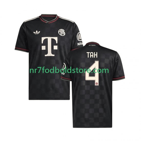 FC Bayern München Trøje Jonathan Tah 4 Mænd 3. Valg Fodboldsæt 2025-2026 Kortærmet