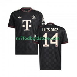 FC Bayern München Trøje Luis Diaz 14 Mænd 3. Valg Fodboldsæt 2025-2026 Kortærmet
