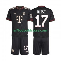 FC Bayern München Trøje Michael Olise 17 Børn 3. Valg Fodboldsæt 2025-2026 Kortærmet