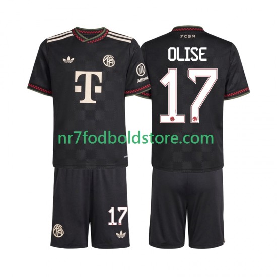 FC Bayern München Trøje Michael Olise 17 Børn 3. Valg Fodboldsæt 2025-2026 Kortærmet