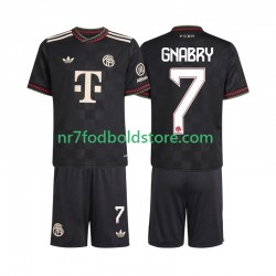 FC Bayern München Trøje Serge Gnabry 7 Børn 3. Valg Fodboldsæt 2025-2026 Kortærmet