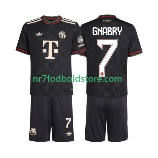 FC Bayern München Trøje Serge Gnabry 7 Børn 3. Valg Fodboldsæt 2025-2026 Kortærmet