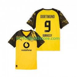 Borussia Dortmund Trøje Serhou Guirassy 9 Mænd Hjemmebane Fodboldsæt 2025-2026 Kortærmet