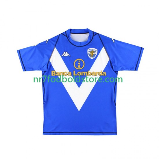 Trøje Brescia Calcio 2003 Retro Mænd Hjemmebane Fodboldsæt 2004 Kortærmet