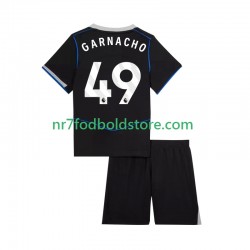 Chelsea Trøje Alejandro Garnacho 49 Børn 3. Valg Fodboldsæt 2025-2026 Kortærmet