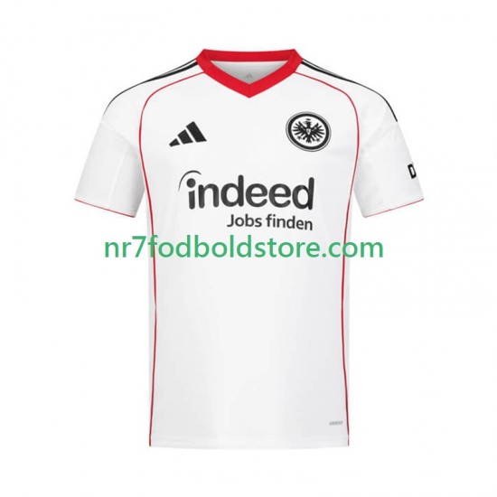 Eintracht Frankfurt Trøje Mænd Udebane Fodboldsæt 2025-2026 Kortærmet