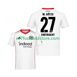 Eintracht Frankfurt Trøje Mario Gotze 27 Mænd Udebane Fodboldsæt 2025-2026 Kortærmet
