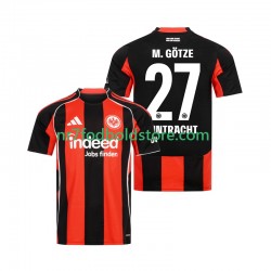 Eintracht Frankfurt Trøje Mario Gotze 27 Mænd Hjemmebane Fodboldsæt 2025-2026 Kortærmet