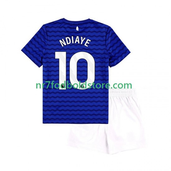 Everton Trøje Ndiaye 10 Børn Hjemmebane Fodboldsæt 2025-2026 Kortærmet