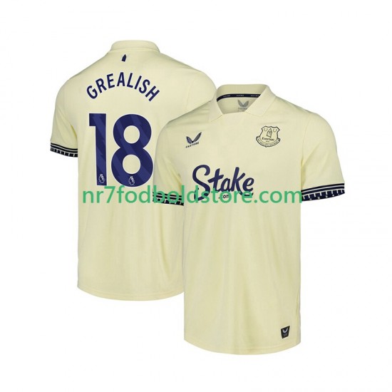 Everton Trøje Jack Grealish 18 Mænd Udebane Fodboldsæt 2025-2026 Kortærmet