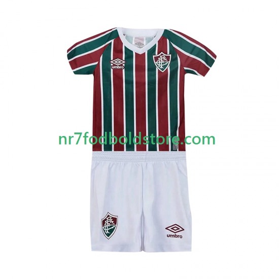 Fluminense Trøje Børn Hjemmebane Fodboldsæt 2025-2026 Kortærmet