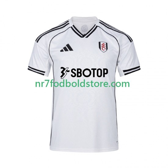 Fulham Trøje Mænd Hjemmebane Fodboldsæt 2025-2026 Kortærmet